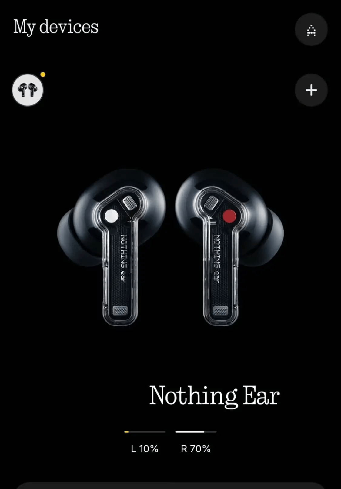 用户反馈Nothing Ear耳机耗电不平衡问题